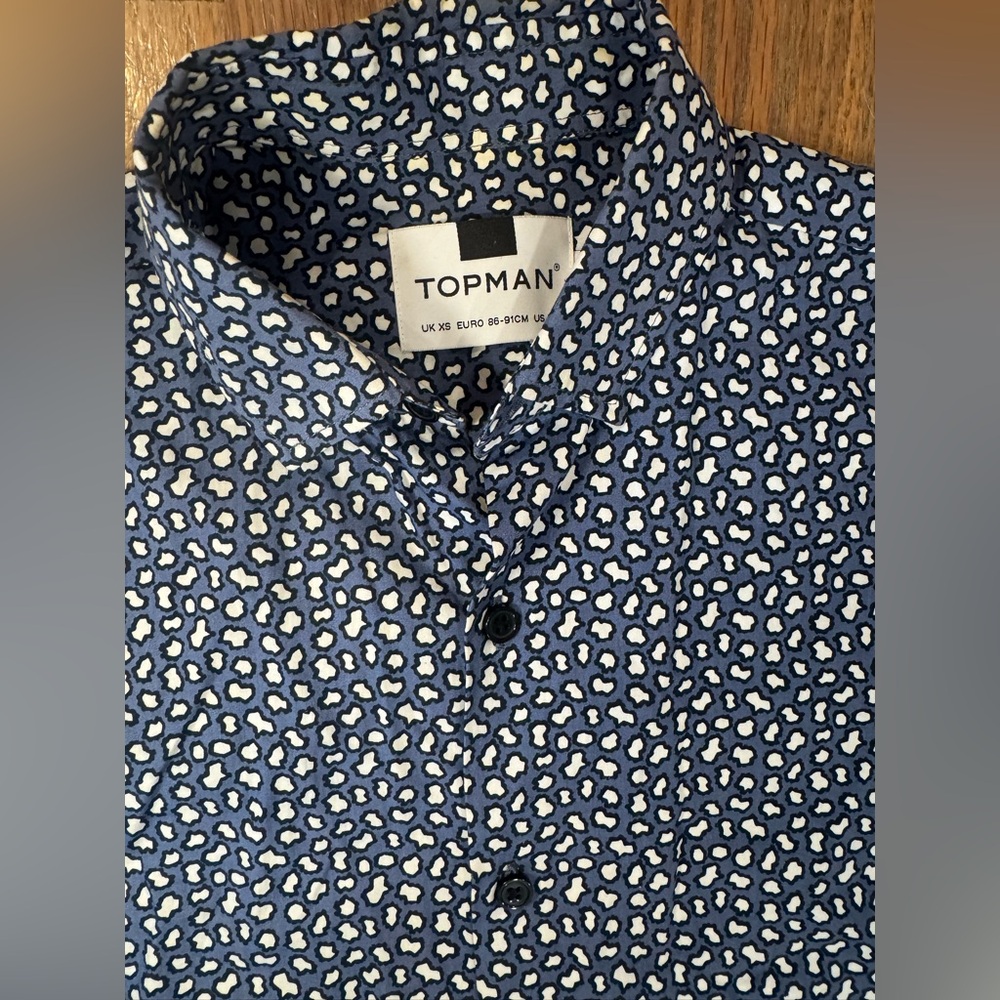 Topman men’s small button down - Picture 2 of 3